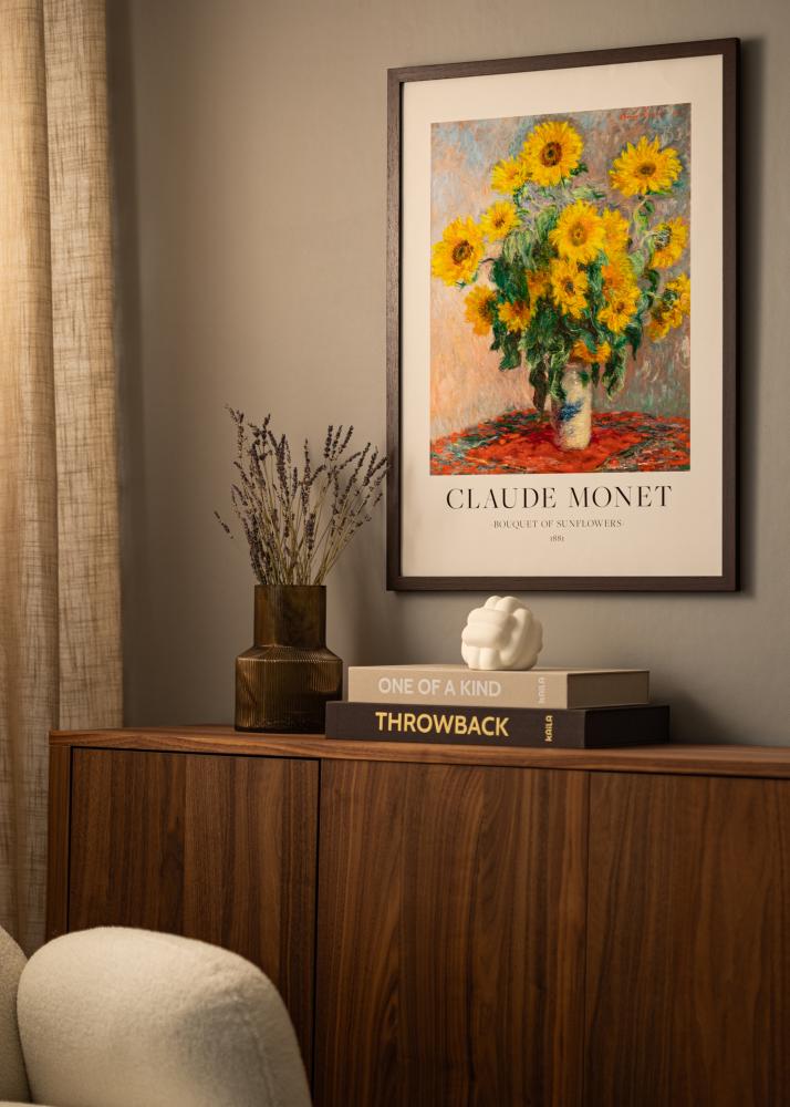 Cornice Modern Vetro acrilico Noce 18x24 cm