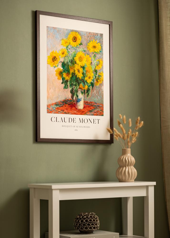 Cornice Modern Vetro acrilico Noce 18x24 cm