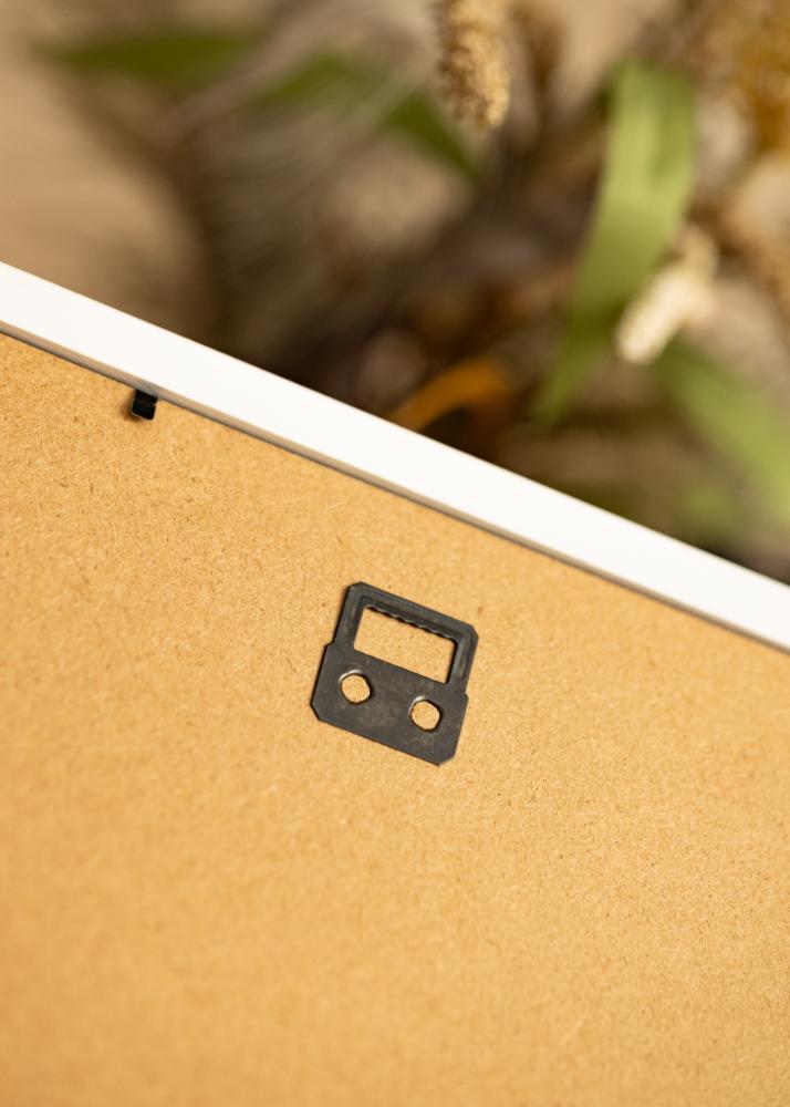 BGA Telaio a scatola Bianco 50x70 cm - passe-partout Bianco 40x60 cm