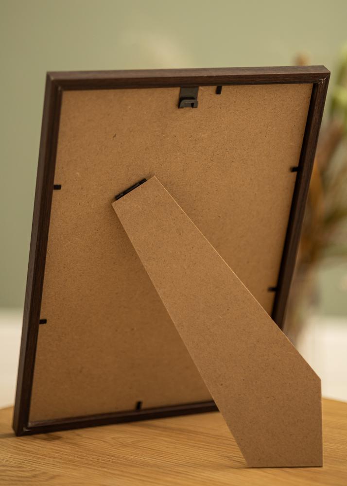 Cornice Modern Vetro acrilico Noce 18x24 cm