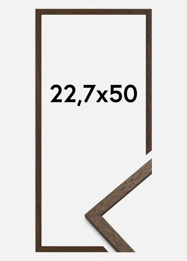 Cornice Edsbyn Noce 22,7x50 cm