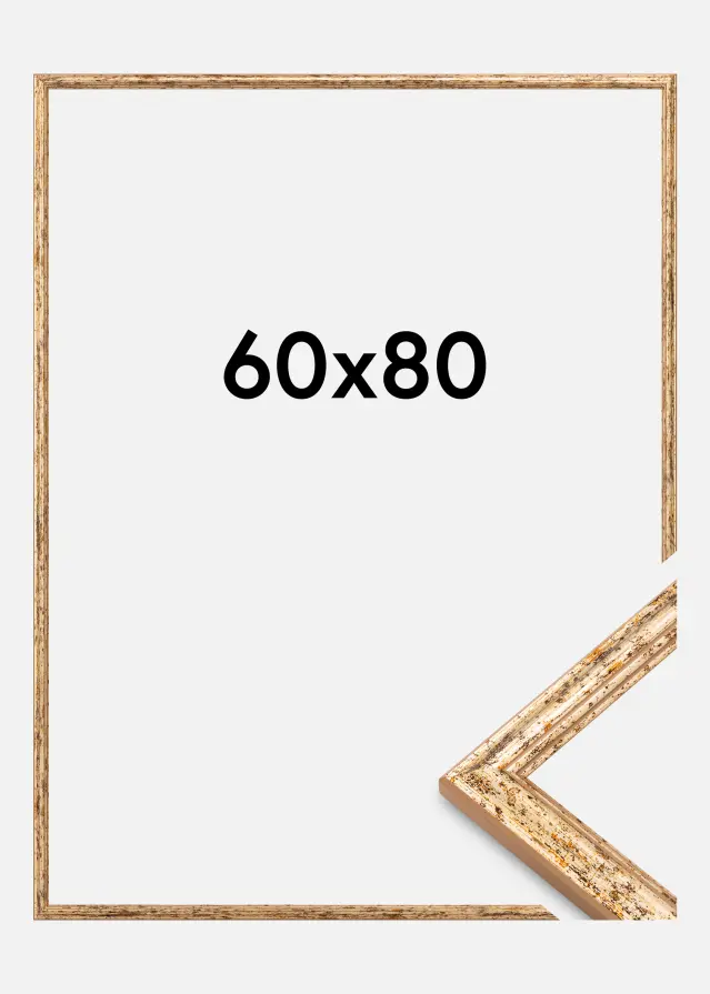 Cornice Claudia Acrilico Argento 60x80 cm