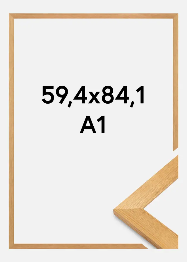 Cornice Sandra Acrilico Rovere 59,4x84,1 cm (A1)