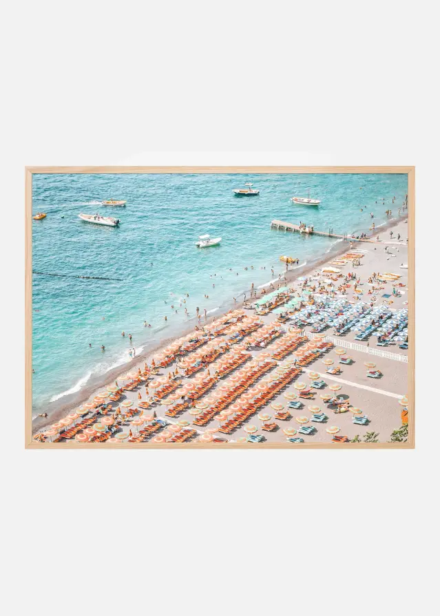 Positano Beach Poster