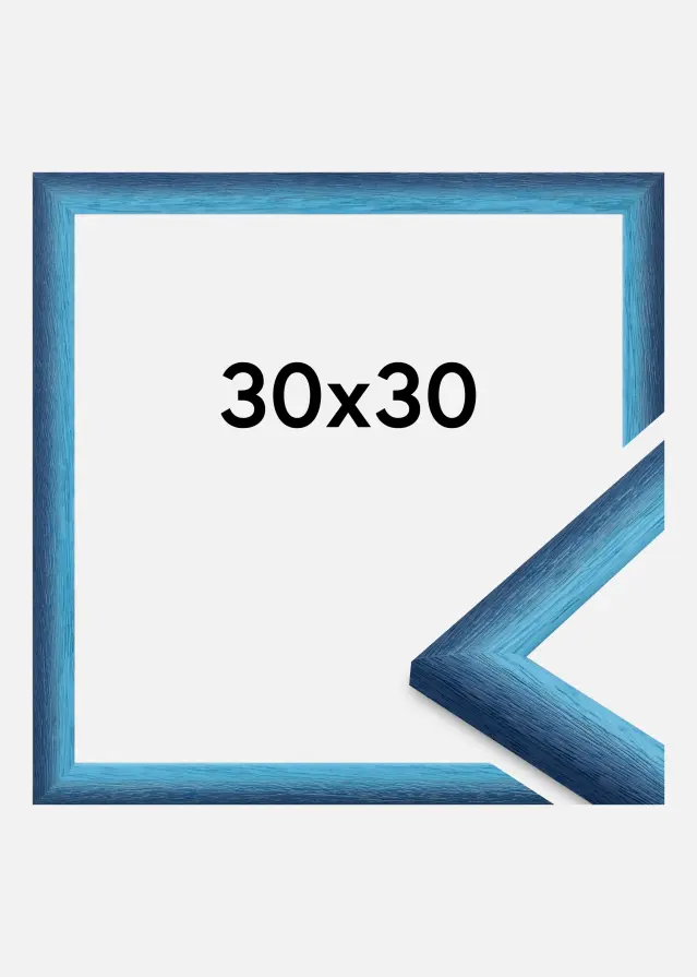 Cornice Cornwall Vetro acrilico Blu scuro 30x30 cm