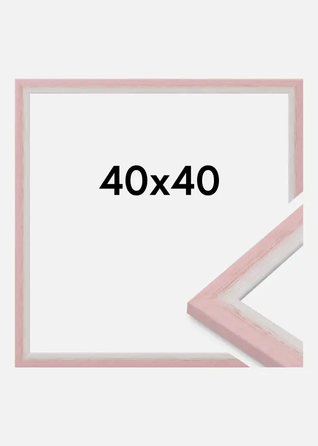 Cornice Cornwall Vetro acrilico Rosa 40x40 cm