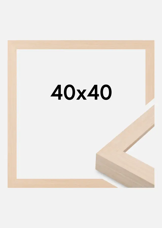 Cornice Cotswold Vetro acrilico Avorio 40x40 cm