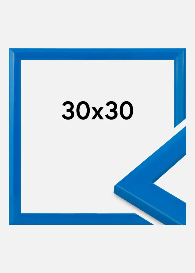 Cornice Dorset Vetro acrilico Blu 30x30 cm