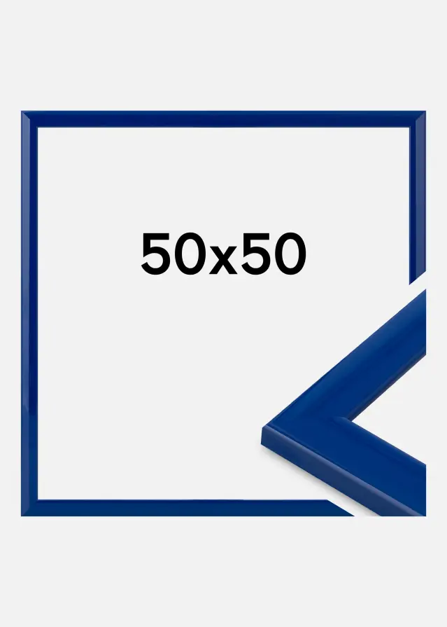 Cornice Dorset Vetro acrilico Blu scuro 50x50 cm