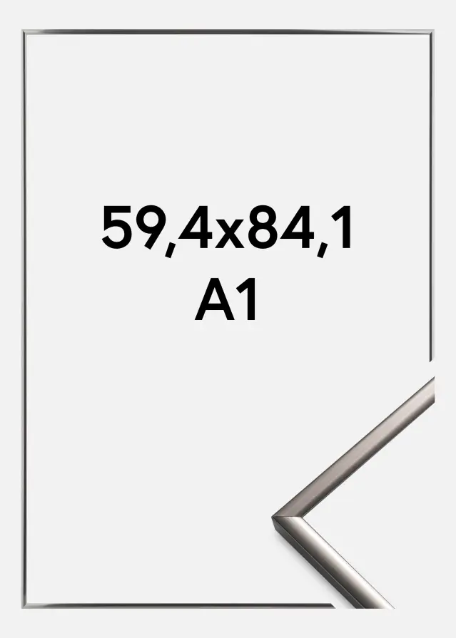 Cornice New Lifestyle Acciaio - 59,4x84,1 cm (A1)