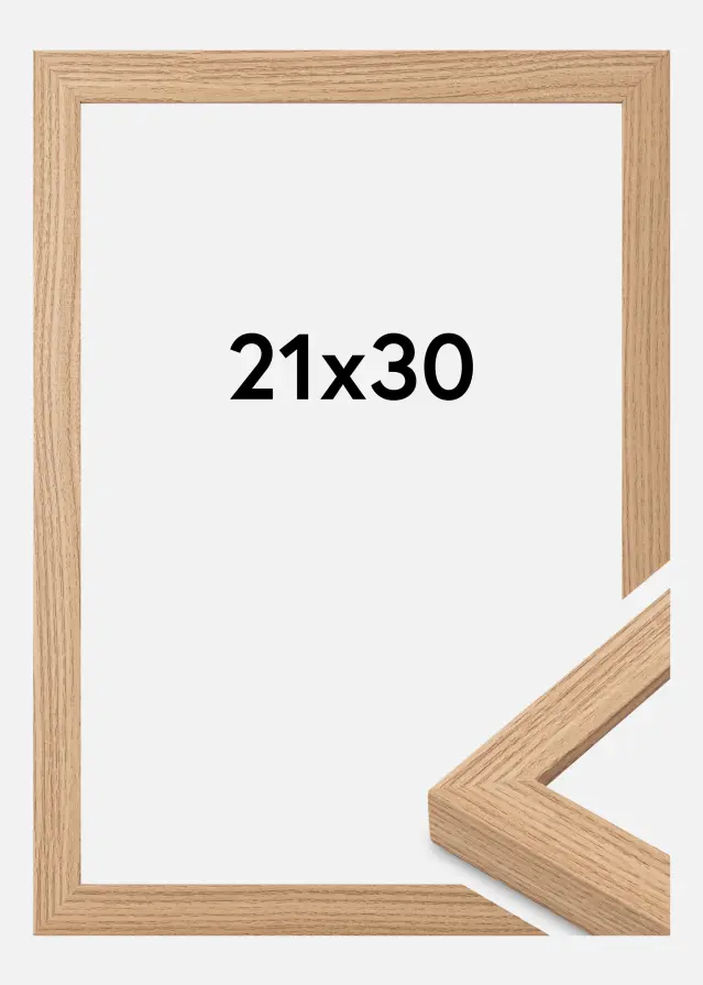 Cornice in Rovere Larga 21 x 30 cm
