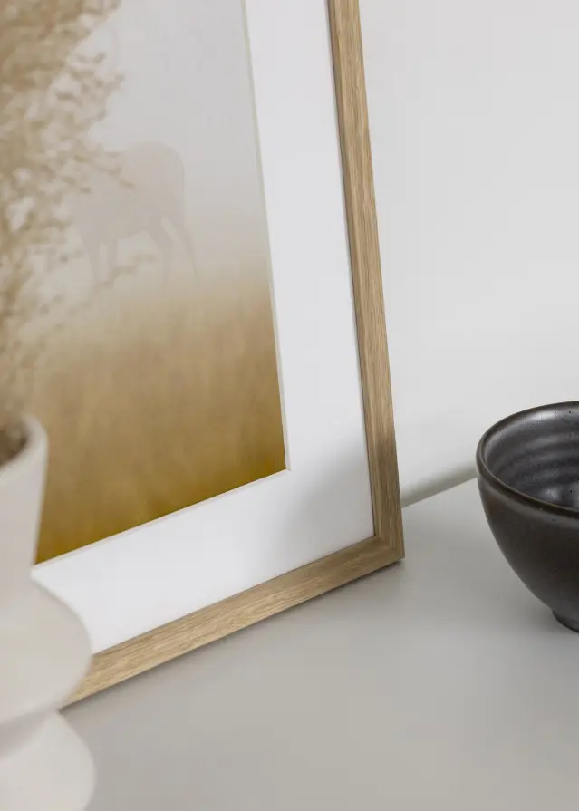 Cornice Vemdalen Vetro acrilico Quercia 15x22 cm