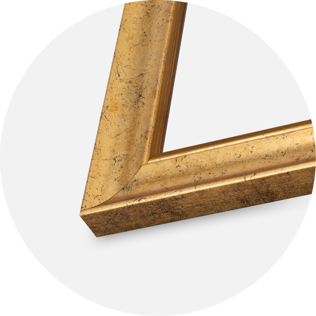 Cornice Conca Vetro acrilico Oro 59,4x84 cm (A1)