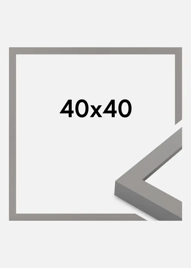 Cornice Selection Vetro acrilico Grey 40x40 cm