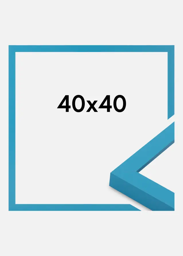 Cornice Selection Vetro acrilico Light Blue 40x40 cm