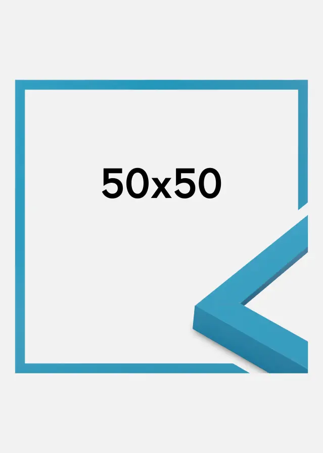 Cornice Selection Vetro acrilico Light Blue 50x50 cm