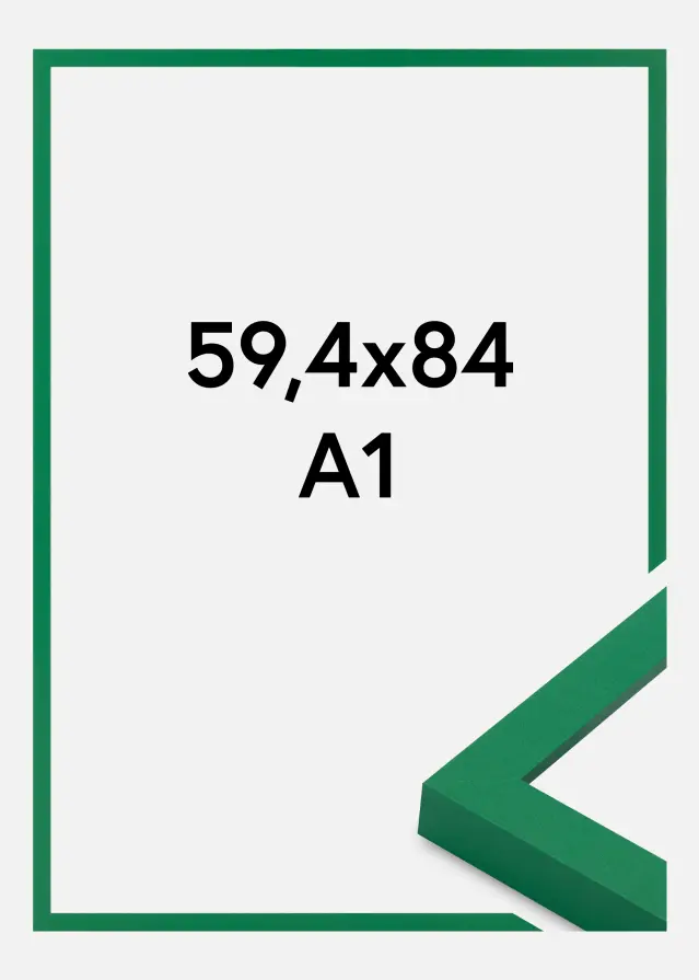 Cornice Selection Vetro acrilico Light Green 59.4x84 cm (A1)