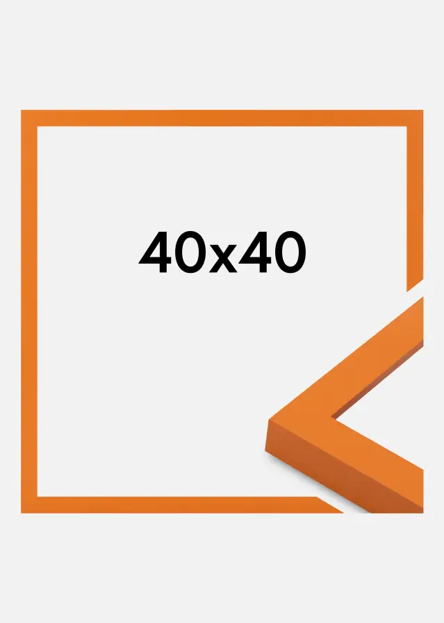 Cornice Selection Vetro acrilico Orange 40x40 cm
