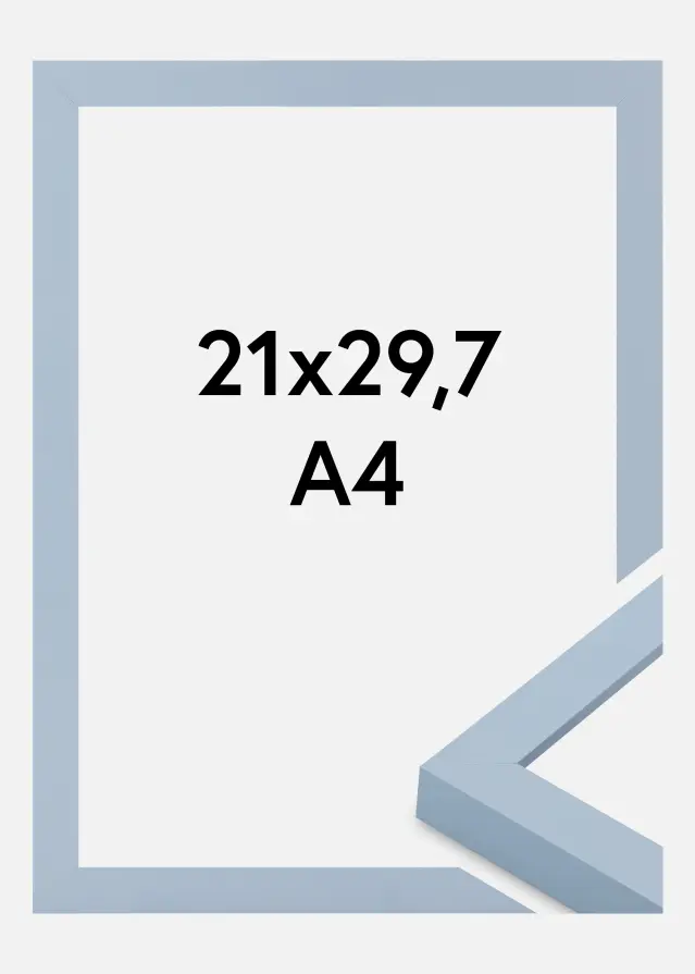 Cornice Selection Vetro acrilico Sky Blue 21x29.7 cm (A4)