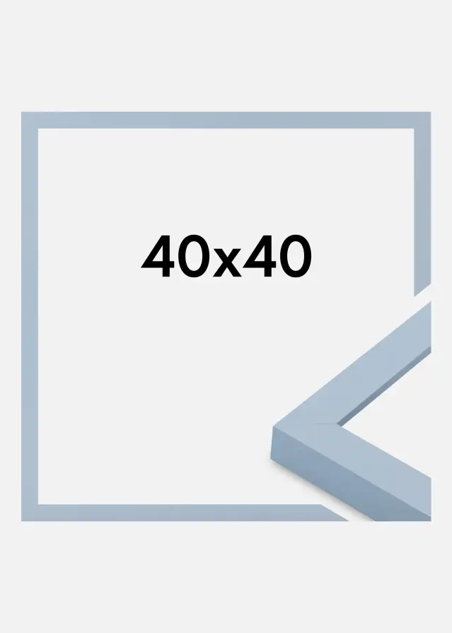 Cornice Selection Vetro acrilico Sky Blue 40x40 cm