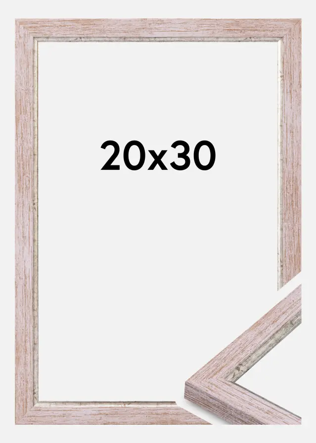 Cornice Whitby Vetro acrilico Lilla 20x30 cm