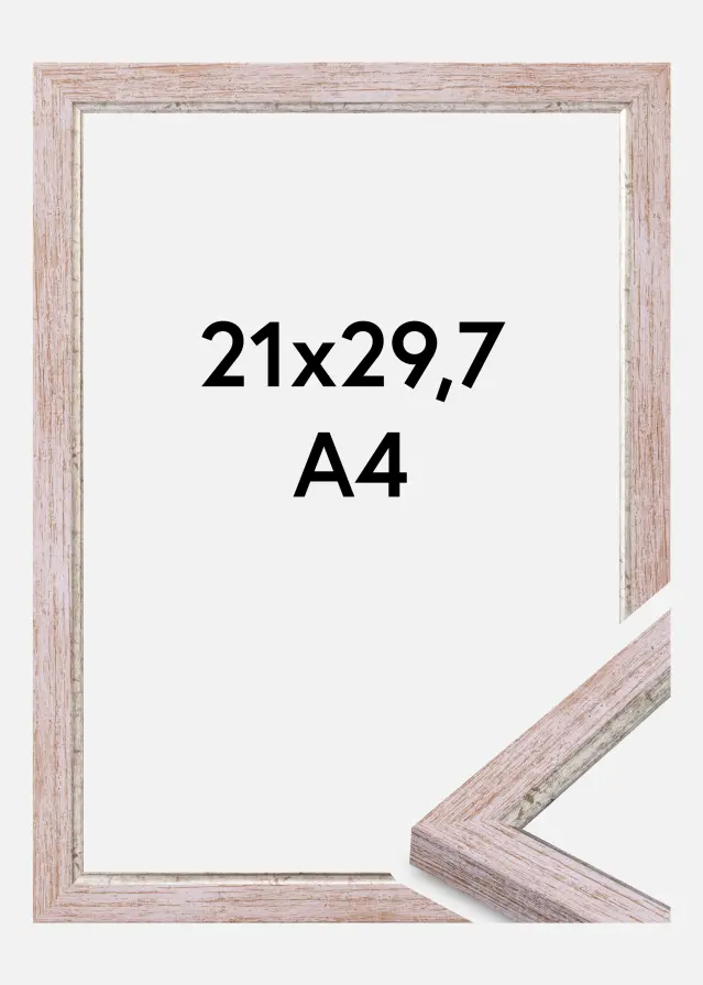 Cornice Whitby Vetro acrilico Lilla 21x29,7 cm (A4)