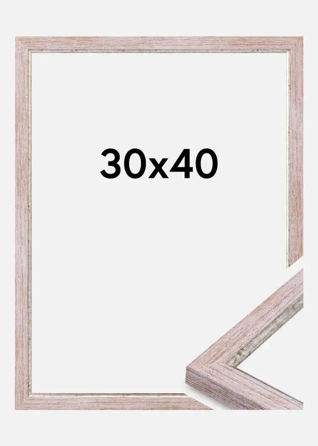 Cornice Whitby Vetro acrilico Lilla 30x40 cm