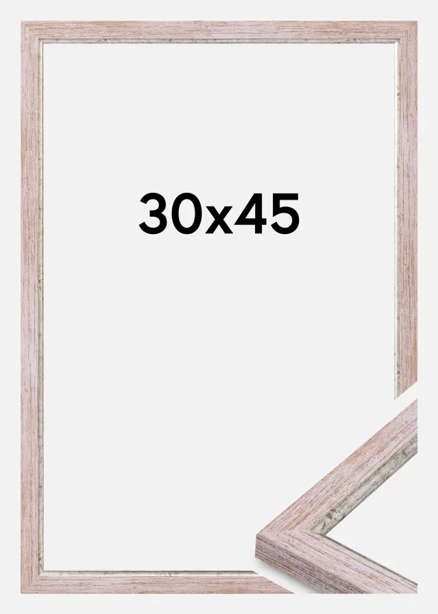 Cornice Whitby Vetro acrilico Lilla 30x45 cm