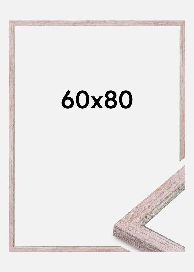 Cornice Whitby Vetro acrilico Lilla 60x80 cm