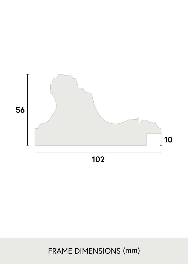 Cornice Egypt Ornament Gold - Dimensioni personalizzabili