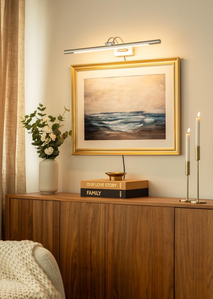 KAILA Lumos Illuminazione per Quadri 68 cm - Argento