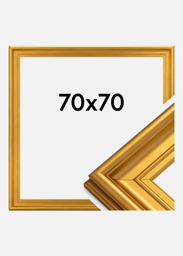 Cornice Mora Premium Oro 70x70 cm