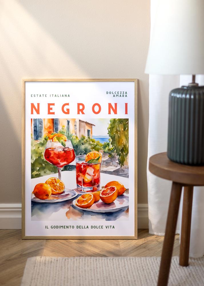 Cornice Edsbyn Vetro acrilico Rovere 9x11 cm