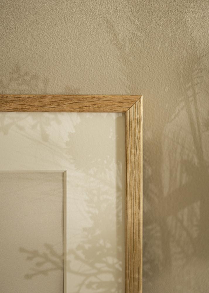 Cornice Kaspar Vetro acrilico Rovere 35x35 cm