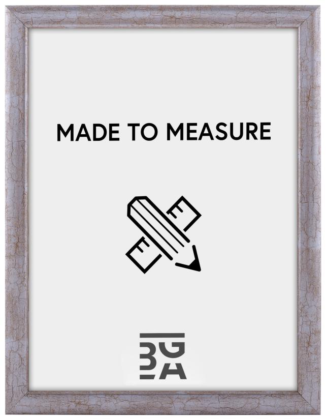 Cornice Söråker Argento - Dimensioni personalizzabili