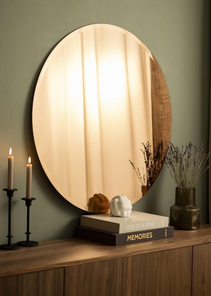 KAILA Rotondo Specchio Rose Gold Deluxe 90 cm Ø