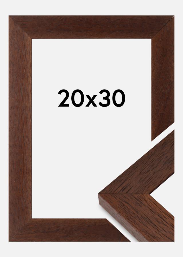 Cornice Juno Vetro Acrilico Teak 20x30 cm