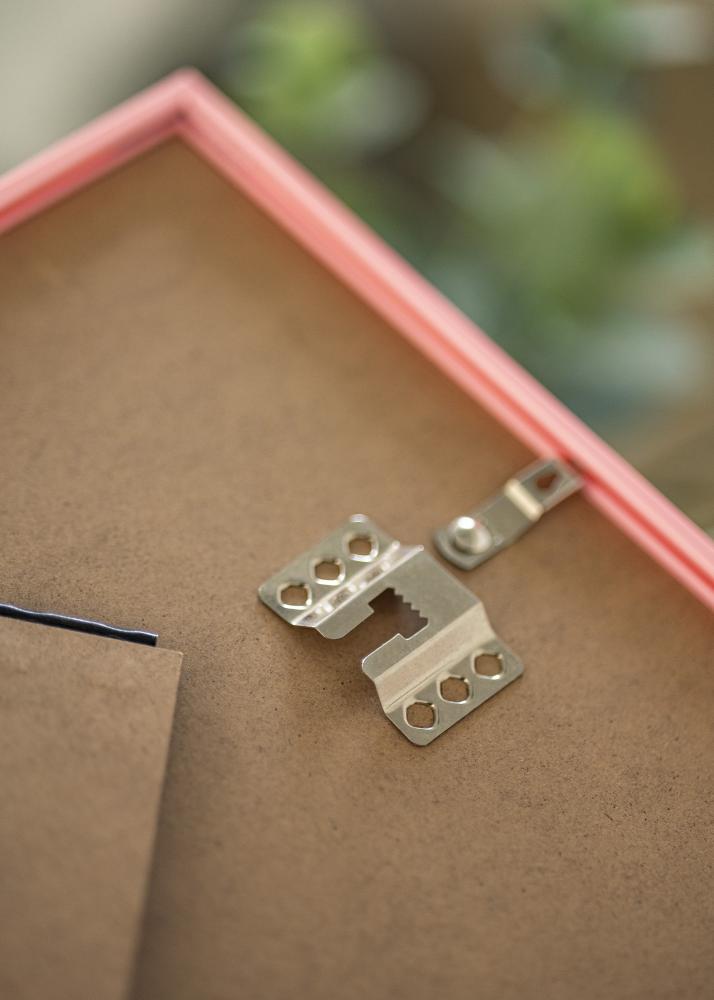 Cornice New Lifestyle Rosa 30x40 cm - passe-partout Bianco 20x30 cm