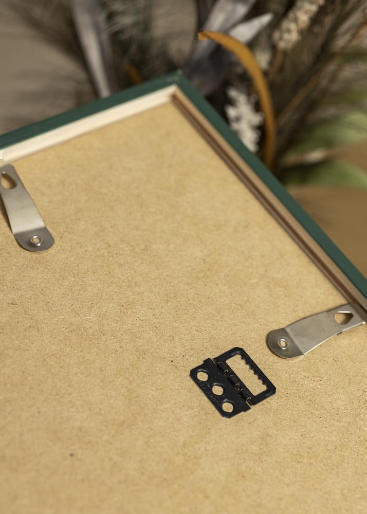 Cornice E-Line Verde 70x100 cm - Passe-partout Bianco 24x36 inches