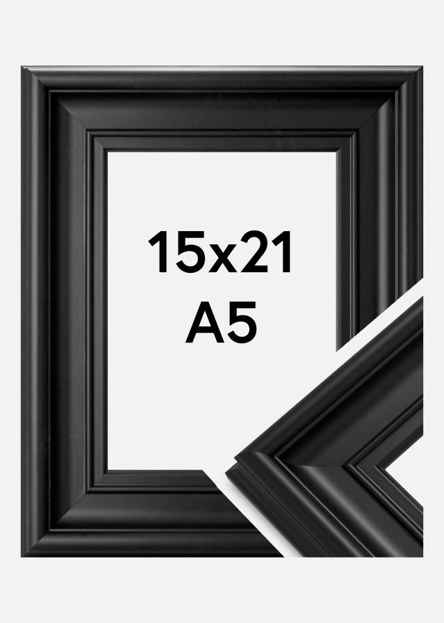 Cornice Mora Premium Nero 15x21 cm (A5)