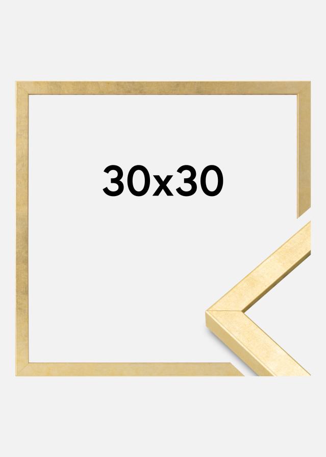 Cornice Ares Vetro Acrilico Oro 30x30 cm