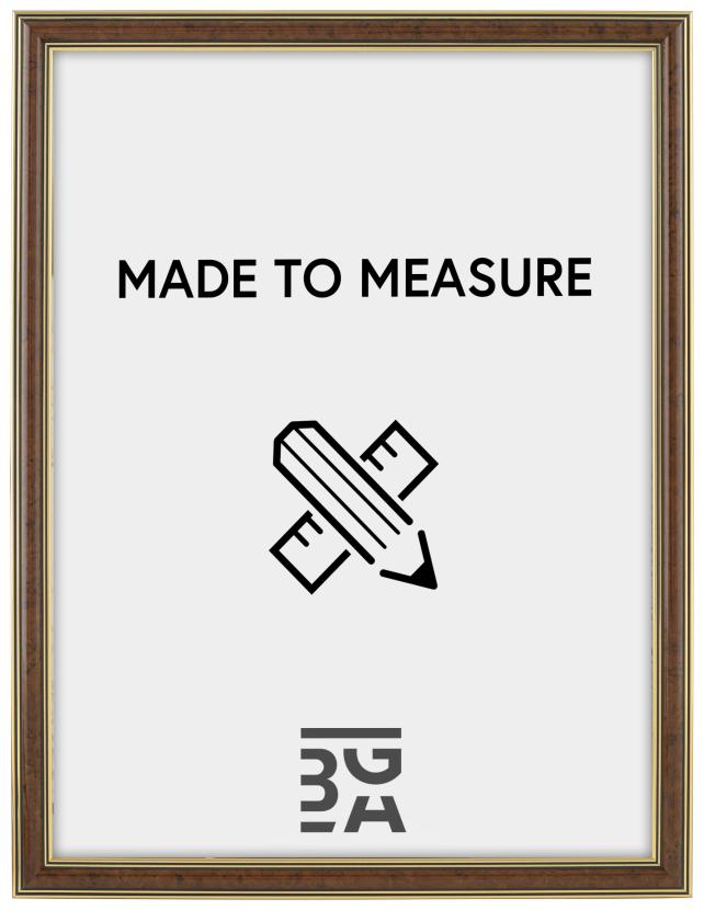 Cornice Tango Castagno scuro - Dimensioni personalizzabili