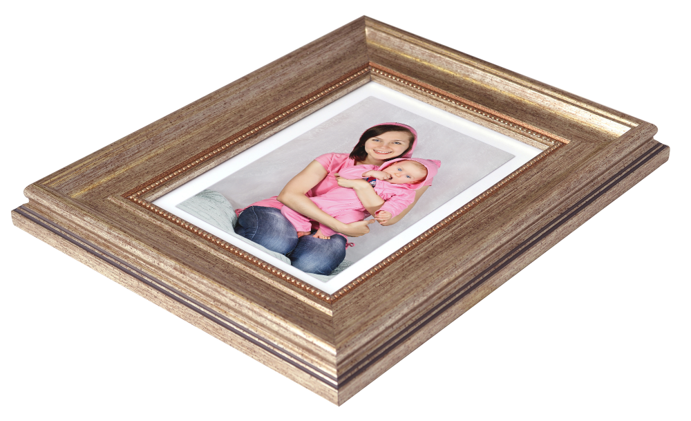 Cornice Rokoko Argento 15x20 cm