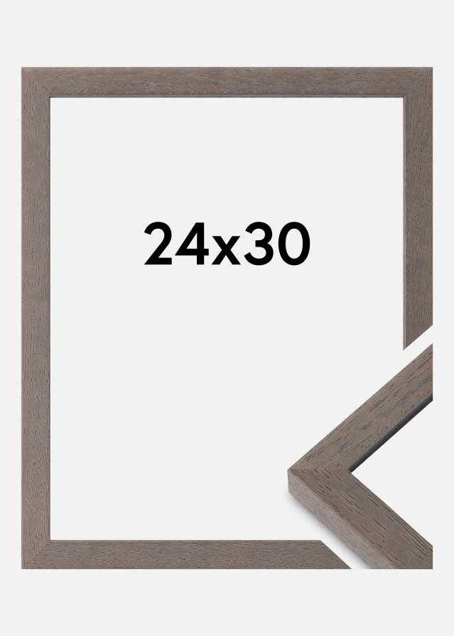 Cornice Hermes Vetro Acrilico Grigio 24x30 cm