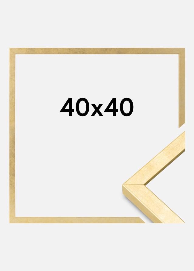 Cornice Ares Vetro Acrilico Oro 40x40 cm