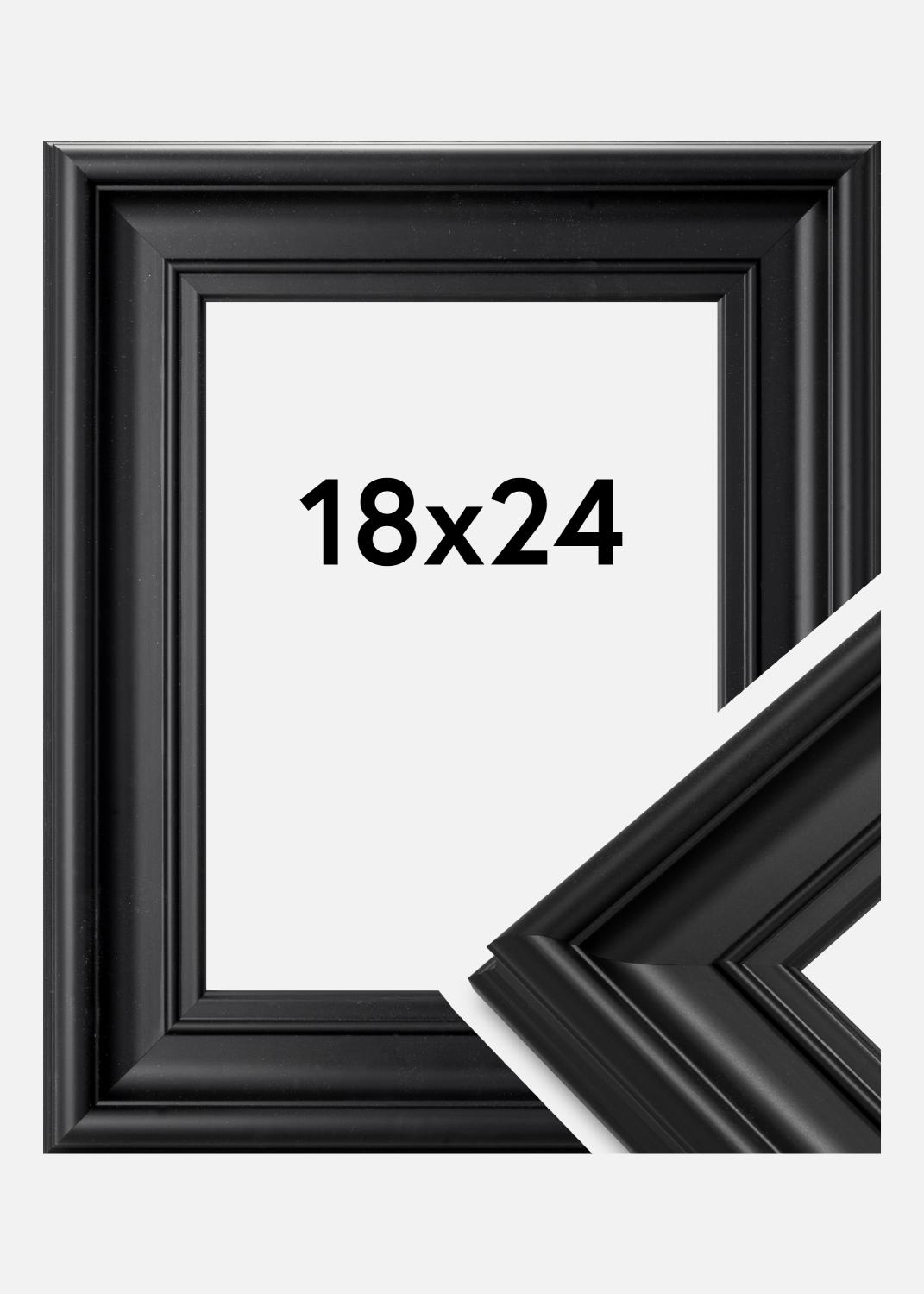 Product Image for Cornice Mora Premium Vetro acrilico Nero 18x24 cm