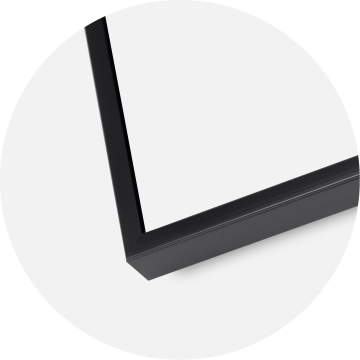 Cornice in alluminio Vetro acrilico Nero 70x100 cm