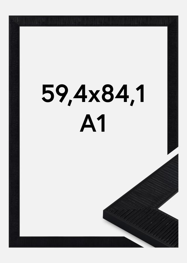 Cornice Lund Vetro acrilico Nero 59,4x84 cm (A1)