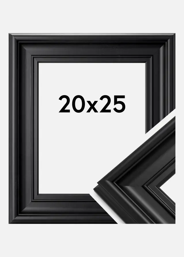 Cornice Mora Premium Nero 20x25 cm