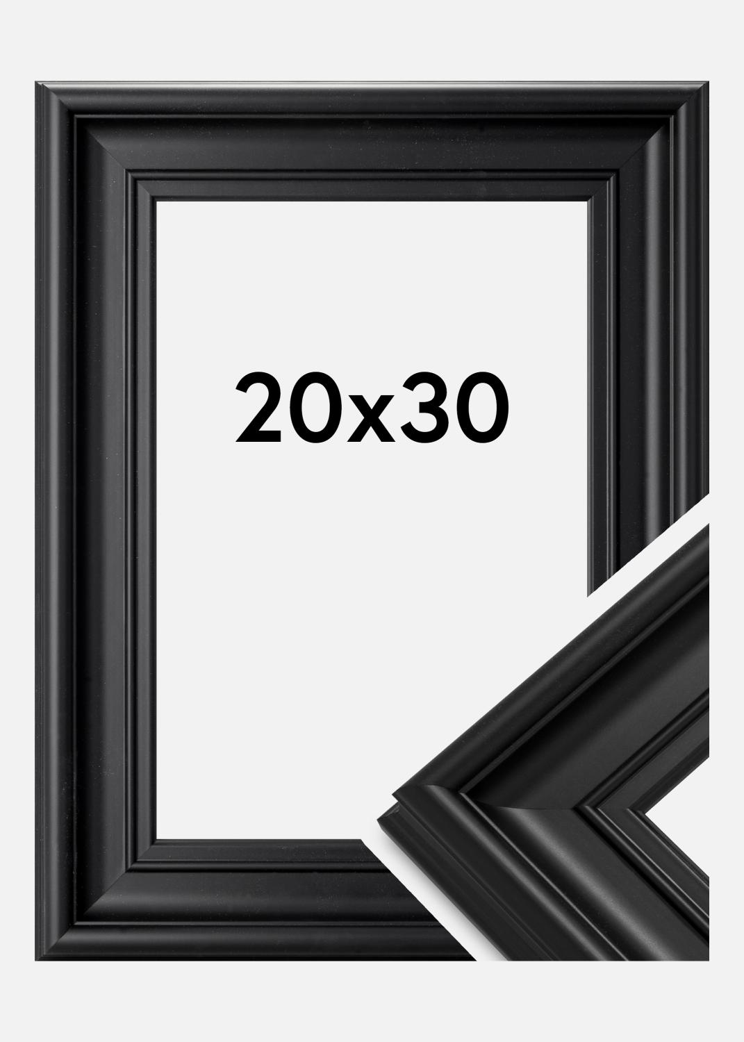 Product Image for Cornice Mora Premium Vetro acrilico Nero 20x30 cm
